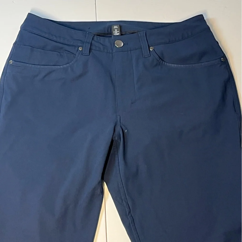 Lululemon Men’s 30 True Navy ABC Slim-Fit 5 Pocket Pant 30L Warpstreme Trousers